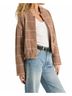 Z Supply Plaid Brown Lex Plaid Bomber Jacket Size XL - photo 4