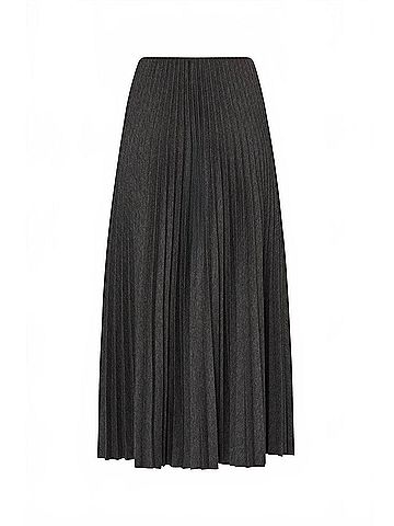 Milly Pleated Midi Skirt (view 1)