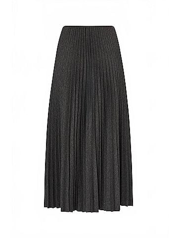 Milly Pleated Midi Skirt (view 1)