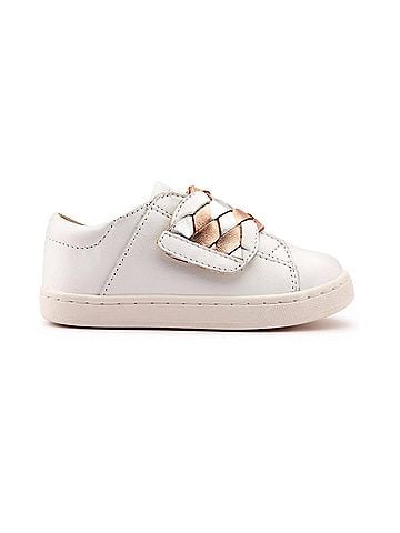Old Soles Girls Igster Velcro Leather Sneakers (view 1)
