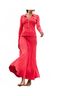 Cara Cara Solid Red Dara Maxi Skirt Size S - photo 4