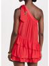 Ramy Brook Solid Red Riley Dress Size M - photo 3