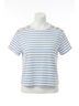 Allison Blue Brooklyn Tee in Blue Stripe Size XS - photo 1