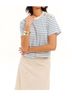 Allison Blue Brooklyn Tee in Blue Stripe Size XS - photo 4