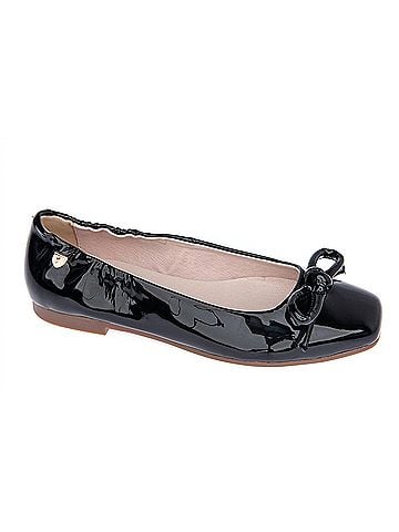 Venettini Girls Lucy Ballerina Flat Shoes (view 1)