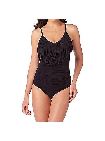 Magicsuit Blaire Fringe Underwire One Piece Swimsuit (view 2)