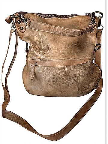 BED|STU Tahiti Distressed Leather Messenger Bag (view 1)
