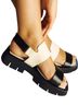 Homers White Women's Philos Sandal Size EU 39 - photo 3