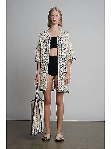 Eleven Six Women's Vera Crochet Tote Bag (view 2)