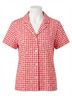Z Supply Print Red Gingham Pj Top Size S - photo 1