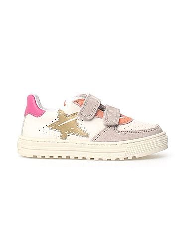 Naturino Girls Hess Leather Velcro Sneakers (view 1)