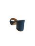 Rupert Sanderson Blue Merapi Denim Gold Chrome Size EU 37 1/2 - photo 4