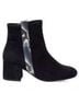 Gabor Black Women's Snake Trim Bootie Size EU 38 1/2 - photo 1