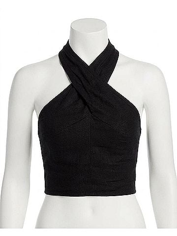 Steve Madden Winnie Top in Black (view 1)
