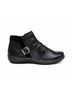 Aetrex Black Women's Luna Ankle Boot - Wide Size EU 38 - photo 1