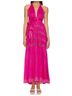 LoveShackFancy Print Pink Vendima Halter Dress Size XS - photo 2