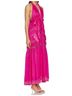 LoveShackFancy Print Pink Vendima Halter Dress Size XS - photo 3