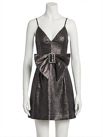 Ramy Brook Ana Metallic Mini Dress (view 1)
