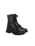 Jil Sander Black Women's Leather Combat Boots Size EU 35 - photo 2