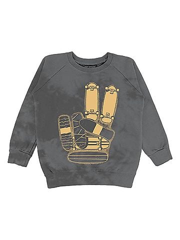 Tiny Whales Kid's Skate More Sweatshirt (view 1)