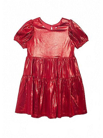 Isobella & Chloe Puff Sleeve Dress (view 1)
