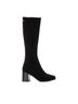 XTI Black Women's Soft Suede Boots Size 7 - photo 1