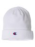 Champion White Ribbed Cuffed Beanie One size - photo 1