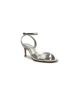 Schutz Silver Women's Hilda Mid Heels Size 6 - photo 3