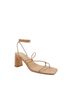 Billini Brown Women's Mandy Strappy Heels Size 5 - photo 1