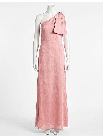 Sachin + Babi Chelsea One Shoulder Bow Gown (view 1)