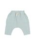 Búho Print Blue Kids Muslin Pants 0-3 MO / 3 MO - photo 1