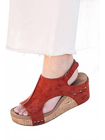 Corkys Women's Carley Wedge Sandal (view 2)