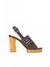 STAUD Brown Women's Martina Platform Sandal Size EU 38 - photo 1