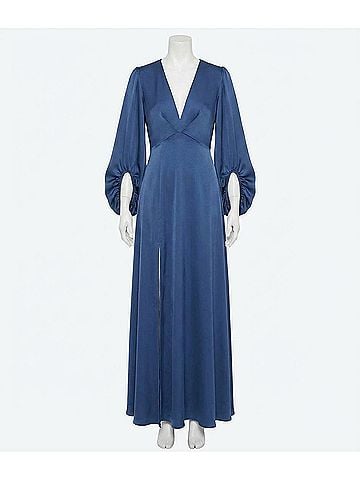 Sachin + Babi Jenny Satin Crepe Gown (view 1)