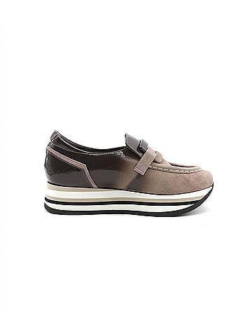 Softwaves Women's Casta Platform Shoes in Grey (view 1)
