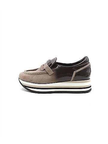 Softwaves Women's Casta Platform Shoes in Grey (view 2)