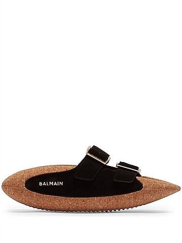 Balmain Women's Chunky Sole Flip Flop Sandals (view 1)