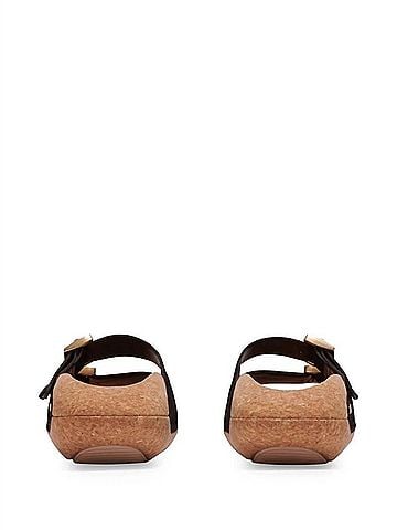 Balmain Women's Chunky Sole Flip Flop Sandals (view 2)