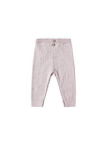 QUINCY MAE Girl's Rib Knit Peplum Top (view 2)