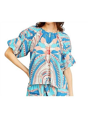 Love The Label Maeve Top in Bennett Print (view 2)