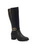Andrea Black Womne's Tall Riding Boots Size 8 - photo 2