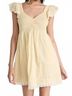 LoveShackFancy Print Yellow Athalia Dress Size M - photo 2