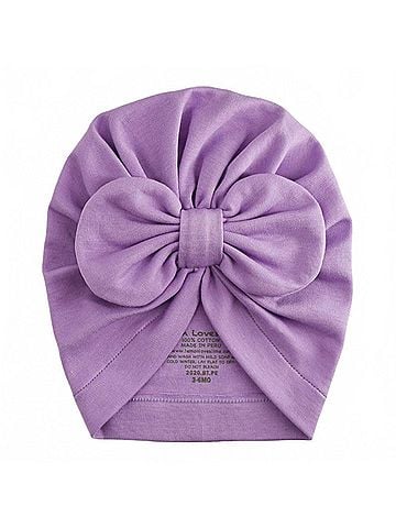 Lemon Loves Layette Newborn Girls' Bow Hat (view 1)