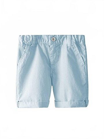 Laranjinha Boy's Plain Twill Shorts (view 1)