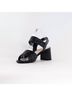 Gabor Black Women's Smooth Leather Sandal Size 9 - photo 4