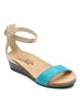 Naot Blue Women's Pixie Wedge Sandal Size EU 42 - photo 3