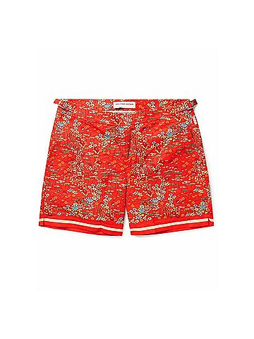 Orlebar Brown Boy's Beachwear Russell Solo Fantasy Swim Shorts (view 1)
