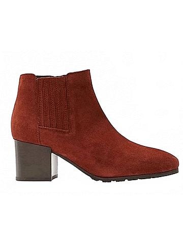 AQUATALIA Women's Charlotte Chelsea Suede Leather Waterproof Booties (view 1)