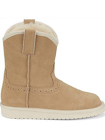 Justin Women's Heidi Suede Shearling Boots (view 2)