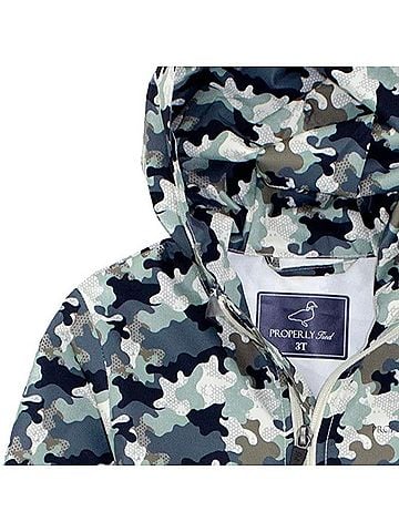 Properly Tied Boy's Canopy Rain Jacket (view 2)